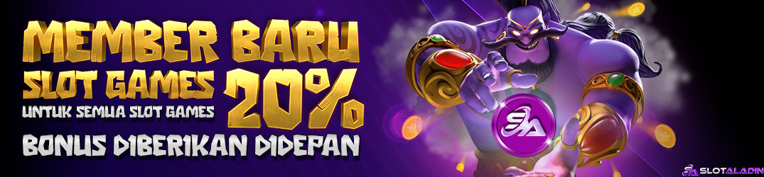 BONUS 20% SLOT GAMES